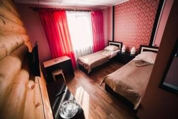 Двухместный номер с 2 отдельными кроватями и душем в Гостинице Sibir Hotel Yakutsk
